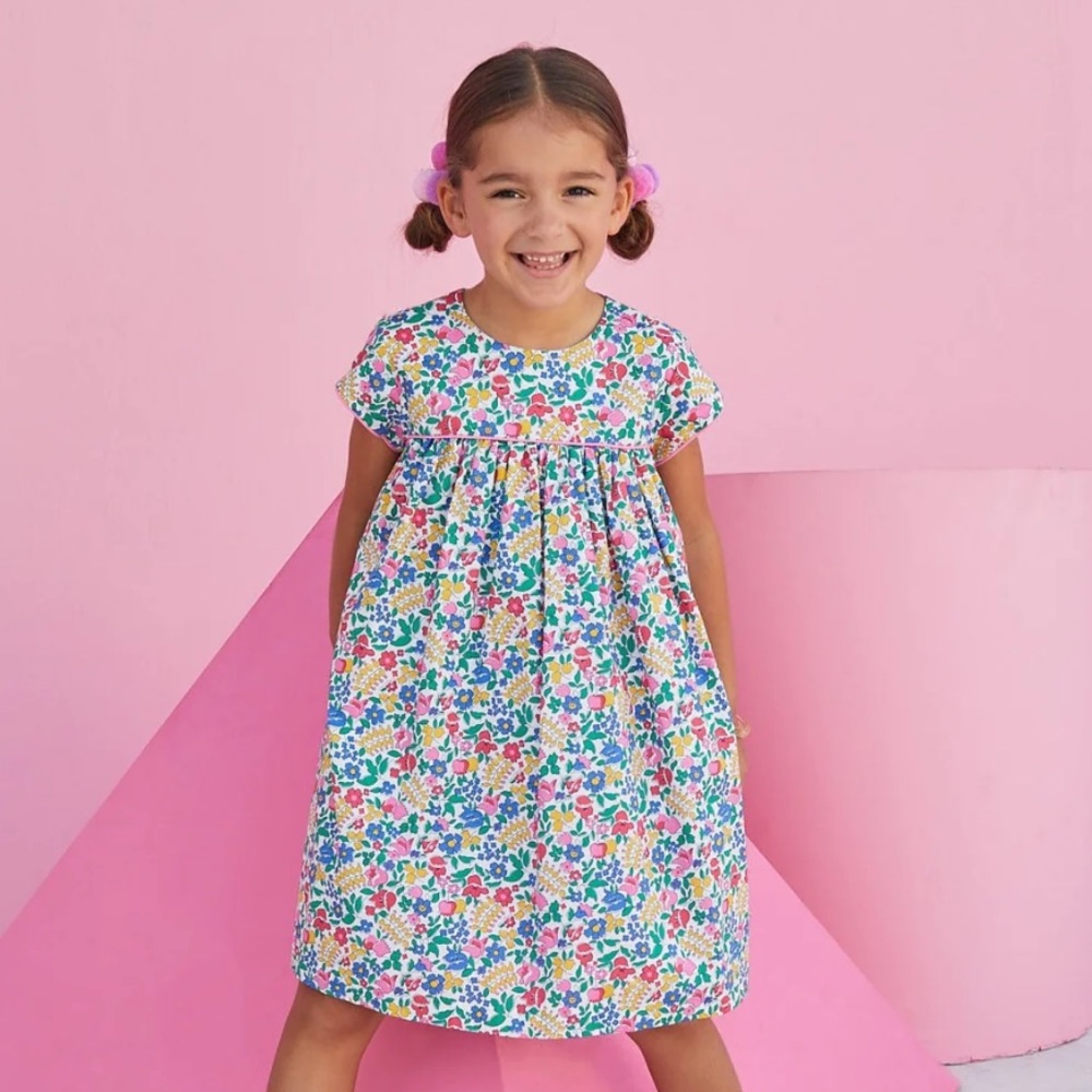 Bisby Flower Garden Girls Dress - Picture 2 of 4